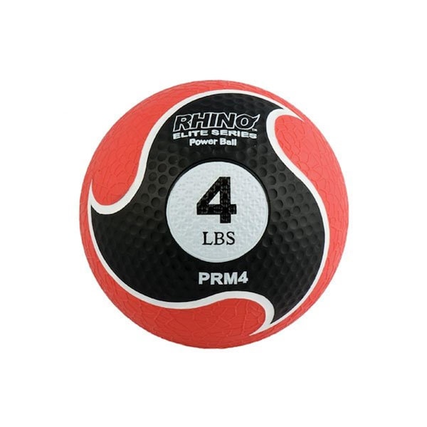Champion Sports 4 lbs Rhino Elite Medicine Ball, Red CH56056 - main